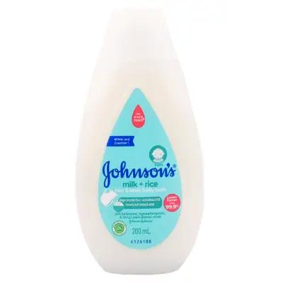 Johnson's ® Milk + Rice Hair & Body Baby Bath 200ml_thumbnail_image