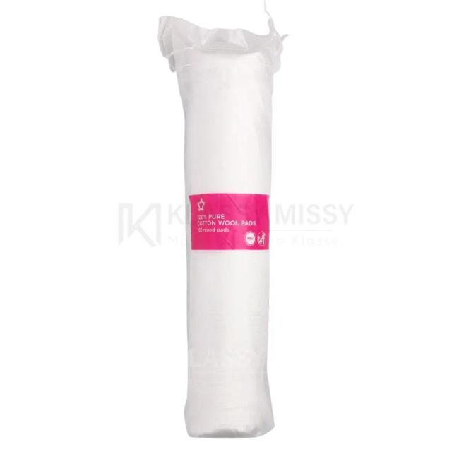 100% Pure Cotton Wool Pads 100 Round Pads_thumbnail_image