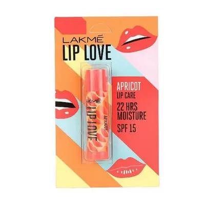 Lakme Lip Love Chapstick Apricot With SPF 15, 4.5g_thumbnail_image