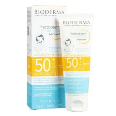 Bioderma Photoderm Pediatrics Mineral SPF50+ For Newborn Baby & Mom Sunscreen 50g_thumbnail_image