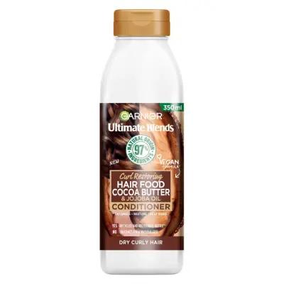 Garnier Ultimate Blends Hair Food Curl Restoring Cocoa Butter & Jojoba Oil Conditioner 350ml_thumbnail_image