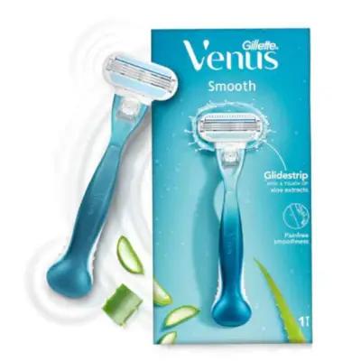Gillette Venus Smooth Glidestrip Aloe Extracts Razor 1 count_thumbnail_image
