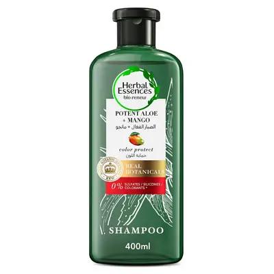 Herbal Essences Sulfate Free Potent Aloe Vera + Mango Shampoo 400ml_thumbnail_image