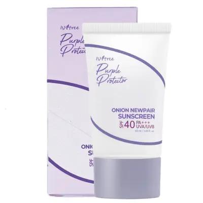 Isntree Purple Protector Onion Newpair Sunscreen SPF40 PA+++ 50ml_thumbnail_image