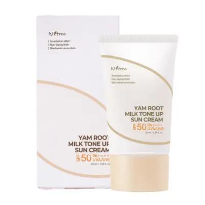 Isntree Yam Root Milk Tone Up Sun Cream SPF 50+ PA++++ 50ml_thumbnail_image