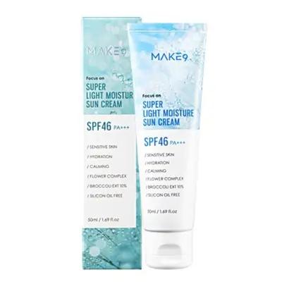 MAKE9 Focus On Super Light Moisture Sun Cream SPF46 PA+++ 50ml_thumbnail_image