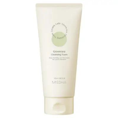 MISSHA Creamy Latte Green Tea Cleansing Foam 172ml_thumbnail_image