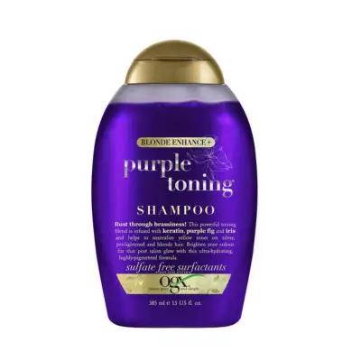 OGX Blonde Enhance + Purple Toning Shampoo 385ml_thumbnail_image