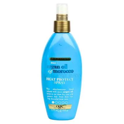 OGX Shine+ Argan Oil of Morocco Heat Protect Spray 177ml_thumbnail_image