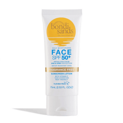 Bondi Sands Sunscreen Lotion SPF 50+ for Face Fragrance Free 75ml_thumbnail_image