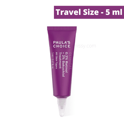 Paula's Choice CLINICAL 0.3% Retinol + 2% Bakuchiol Treatment Travel Size 5ml_thumbnail_image