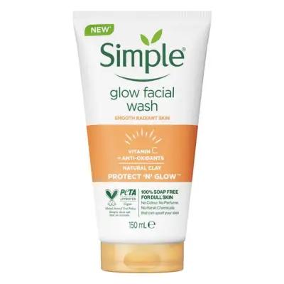 Simple Glow Facial Wash With Vitamins C + Anti-oxidants Protect 'N' Glow 150ml_thumbnail_image