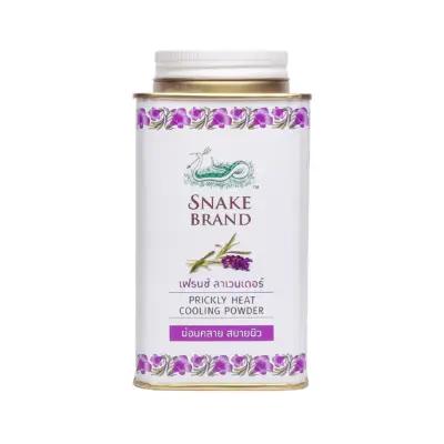 Snake Brand French Lavender Relaxing Prickly Heat Cooling Powder 140g_thumbnail_image