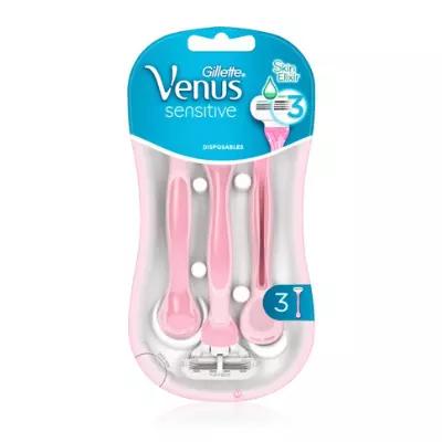 Gillette Venus Sensitive Skin Disposable Razor 3-Count Tubs_thumbnail_image