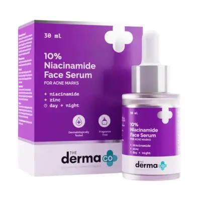 The Derma Co 10% Niacinamide Serum For Fades Acne Marks & Dark Spots 30ml_thumbnail_image