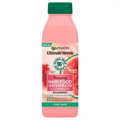 Garnier Ultimate Blends Plumping Hair Food Watermelon Shampoo 350ml_thumbnail_image
