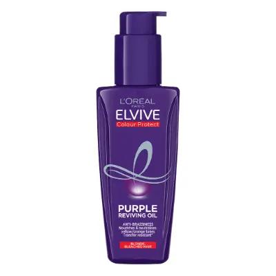 L'Oreal Paris ELVIVE Colour Protect Purple Reviving Anti-Brassiness Hair Oil 100ml_thumbnail_image