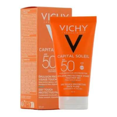 Vichy Capital Soleil Protective Face Fluid Dry Touch SPF50 50ml_thumbnail_image