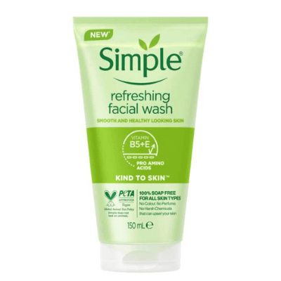 Simple Kind to Skin Refreshing Facial Gel Wash 150ml (NEW)_thumbnail_image