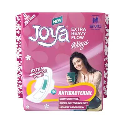 Joya Sanitary Napkin Extra Heavy Flow Wings 8 Pads Pack_thumbnail_image