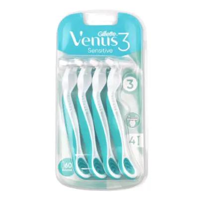 Gillette Venus 3 Sensitive Disposable Women's Razor 4 Pack_thumbnail_image
