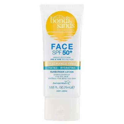 Bondi Sands SPF 50+ Fragrance Free Hydrating Tinted Face Lotion 75ml_thumbnail_image