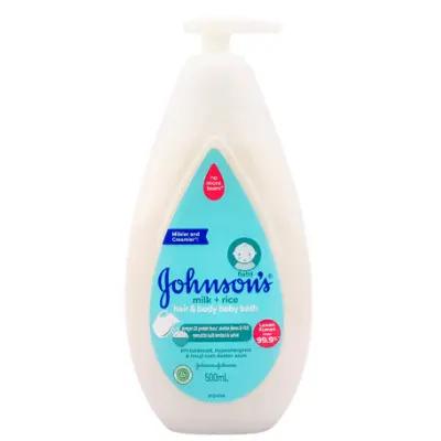Johnson's ® Milk + Rice Hair & Body Baby Bath 500ml_thumbnail_image