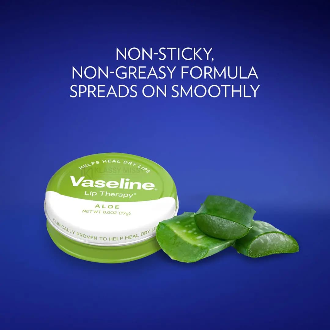 Vaseline Lip Therapy Aloe Vera 20g - Klassy Missy
