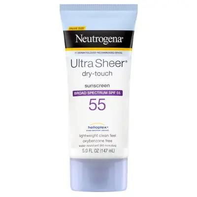 NEUTROGENA® Ultra Sheer® Dry-Touch Sunscreen Broad Spectrum SPF55, 5 Fl Oz 147ml_thumbnail_image
