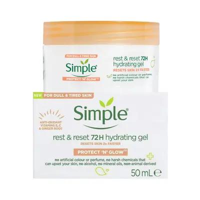 Simple Protect ‘n’ Glow rest and reset 72h hydrating gel 50ml_thumbnail_image